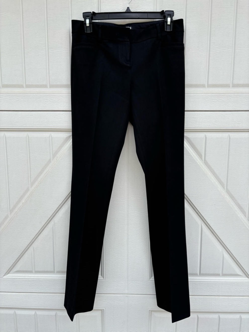 Express Columnist Pants Black Slim Fit Work Career Stretch Size 2R